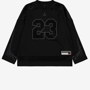 Jordan Black Long Sleeve Hockey Jersey Top
